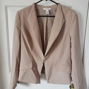 White House black market jacket beige
